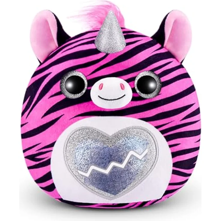 Rainbocorns Eggzania Mini Mania, Zebra, mit 10 Überraschungen und Yolkie Freund, Plüschtier für fantasievolles Spielen – Bild 3