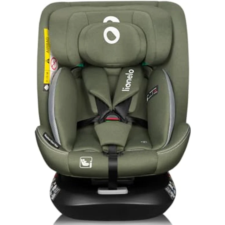lionelo Autokindersitz BASTIAAN ONE i-SIZE, 4 in 1/i-Size/Dri-Seat/360 Grad/0-36kg, ab Geburt - 12 Jahre, 0-36kg, (Set) – Bild 2
