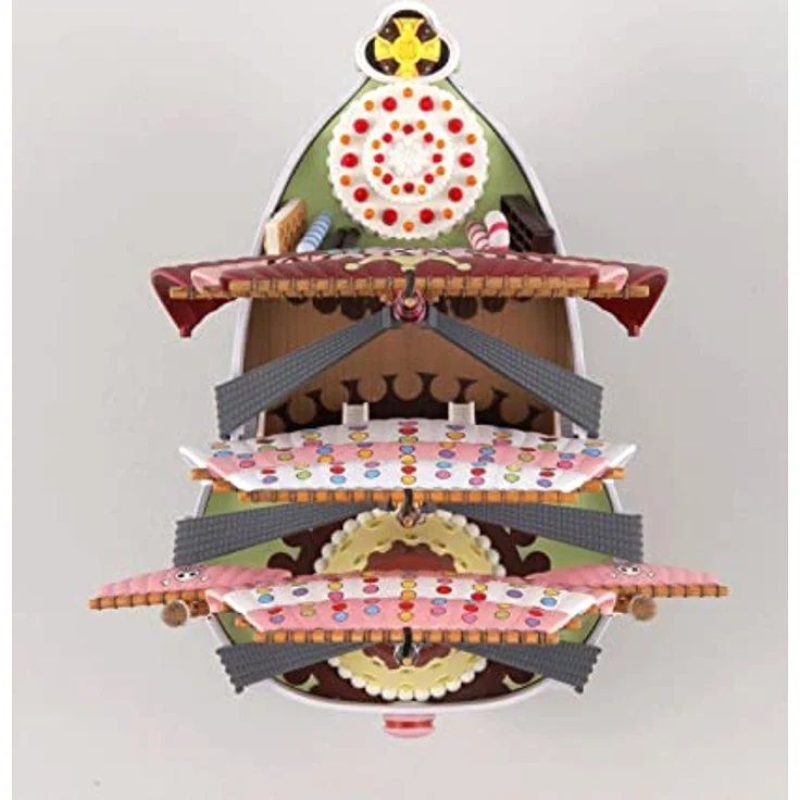 Bandai Sammelfigur One Piece - Queen Mama Chanter, Grand Ship Collection, Modellbausatz von Big Mom – Bild 8