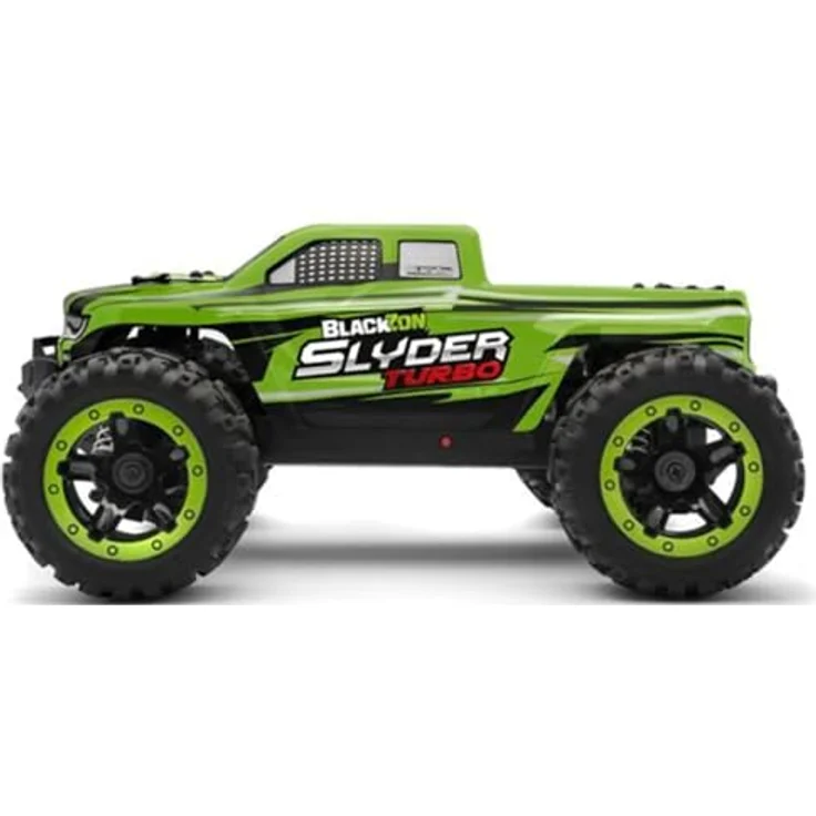 Blackzon 540200 - Slyder MT Turbo 1/16 4WD Brushless Monster Truck, Grün – Bild 2