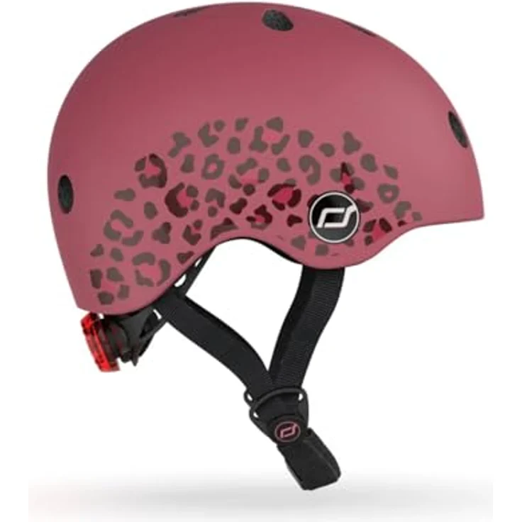 Scoot and Ride Lifestyle Baby Helm XXS-S Wildcat 181206-00077, Kinderfahrradhelm in Wildcat Design – Bild 2