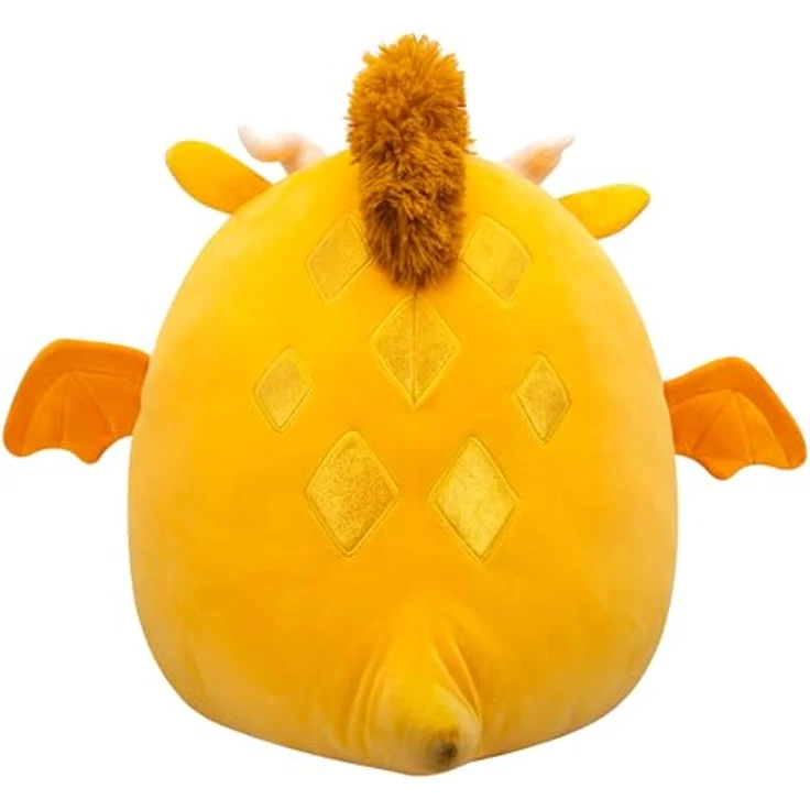 Squishmallows SQCR06637 - Mister der goldene Drache, 40 cm Plüsch, superweiches Kuscheltier von Kelly Toys – Bild 3