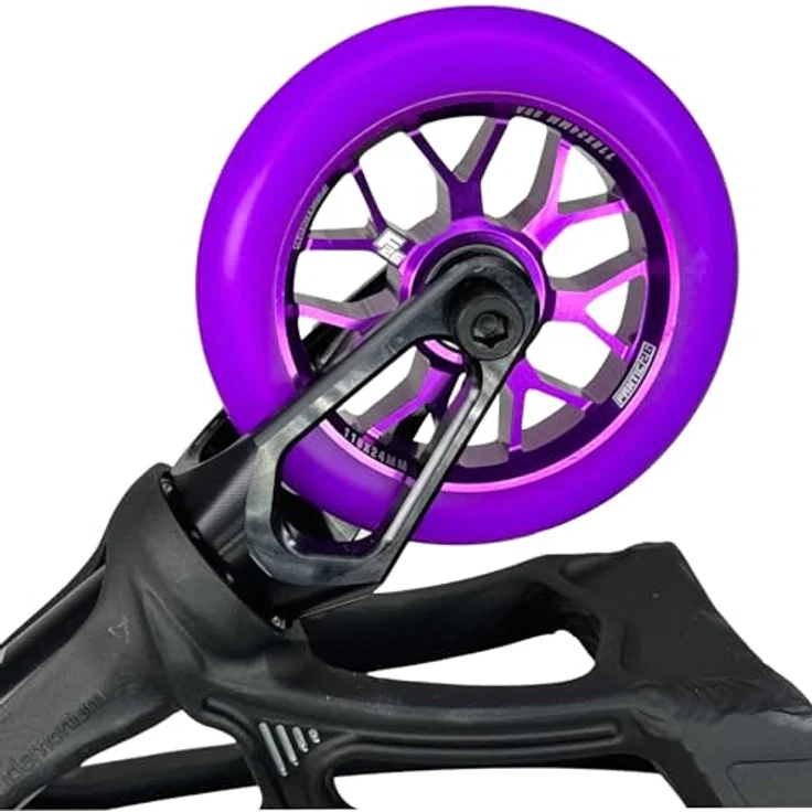 Fantic26 Stuntscooter Fantic26 Spy7 Stunt-Scooter Rolle 110mm Abec11 Aluminium Lila/Pu Lila – Bild 5
