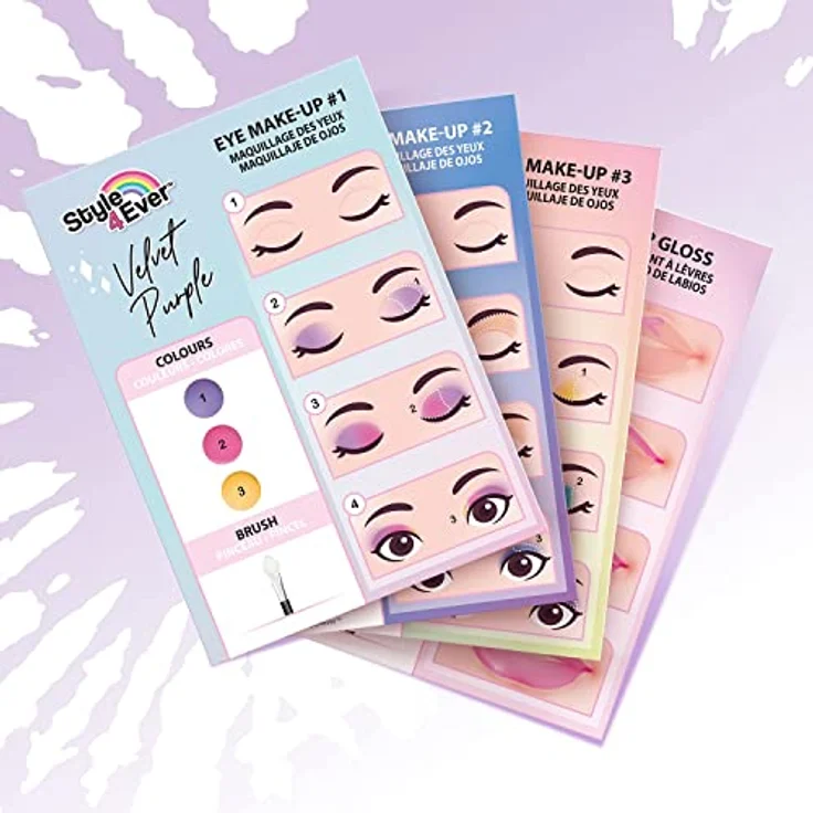 Canal Toys OFG 260 Kompakter LED-Make-up-Koffer, Mehrfarbig mit beleuchtetem Spiegel und Tutorials – Bild 5