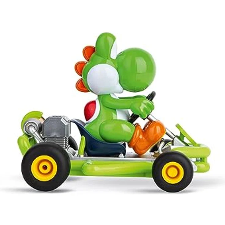Carrera RC 370200988 Pipe Kart, Yoshi RC Einsteiger Modellauto Elektro Rennwagen – Bild 6