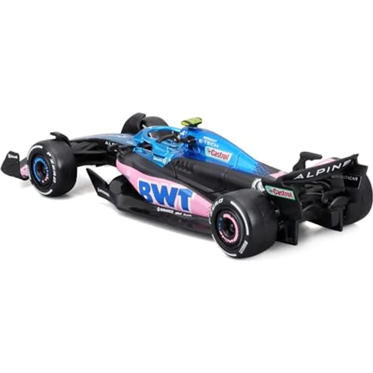 Bburago Renault Alpine A523 Esteban Ocon #31 2023, realistisches Modellauto im Maßstab 1:43, offizielle Renault-Lizenz, empfohlenes Alter 3+ Jahre – Bild 3