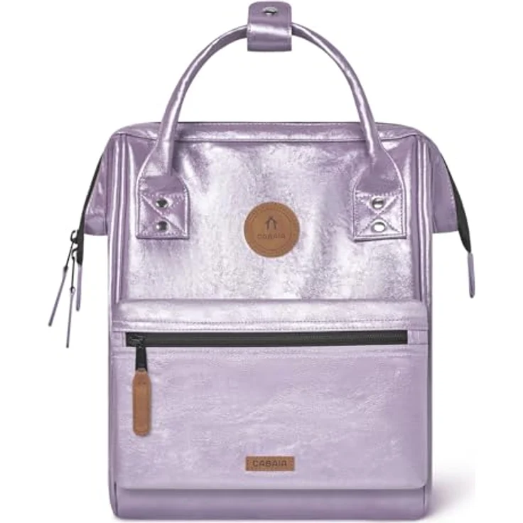 Cabaia Adventurer Iridescent Kinderrucksack S 32 cm, pink, 100% Polyurethan, 23 cm x 13 cm – Bild 3
