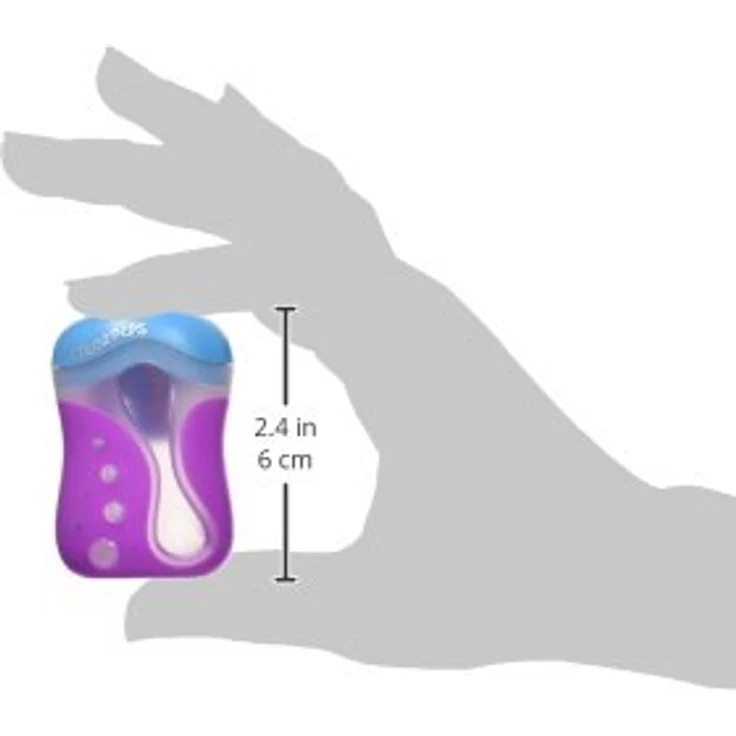 MAPED Dosenspitzer ColorPeps M043111, doppelt für dicke und dünne Buntstifte, ergonomisch, farbig sortiert – Bild 5