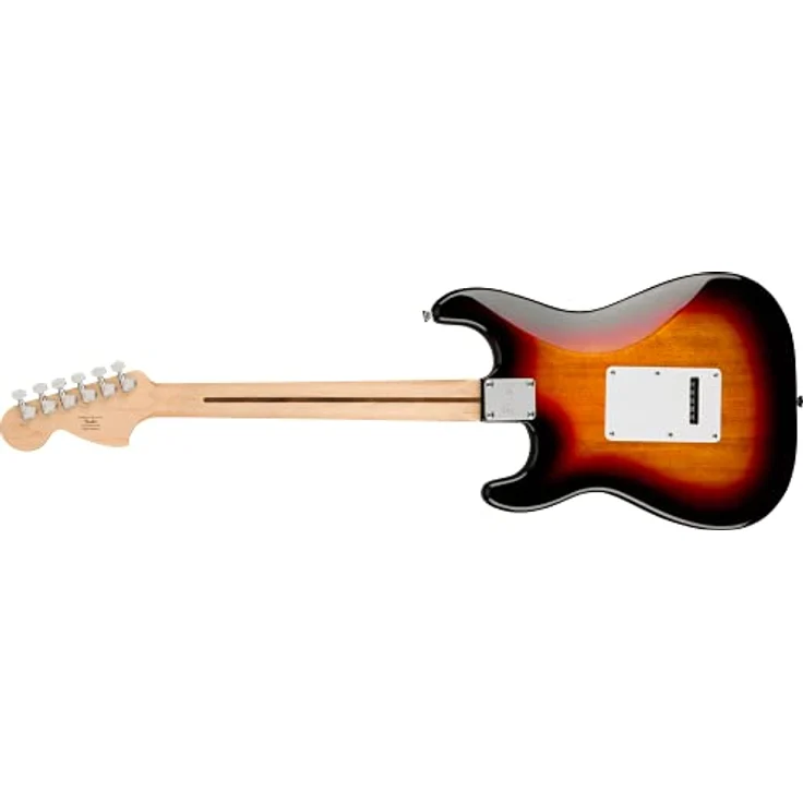 Squier Affinity Series Stratocaster IL, elektrische Gitarre in 3-Color Sunburst mit Single-Coil Tonabnehmern und 2-Punkt-Tremolo – Bild 3