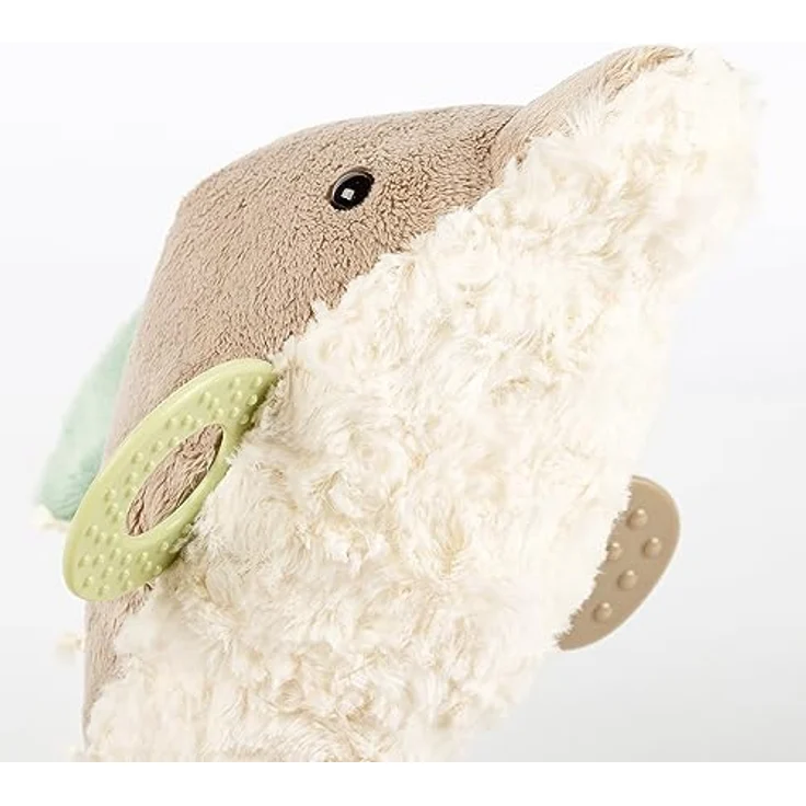 sigikid Aktiv-Delfin, Kuscheltier in Gelb mit abwechslungsreichen Spielmöglichkeiten – Bild 10