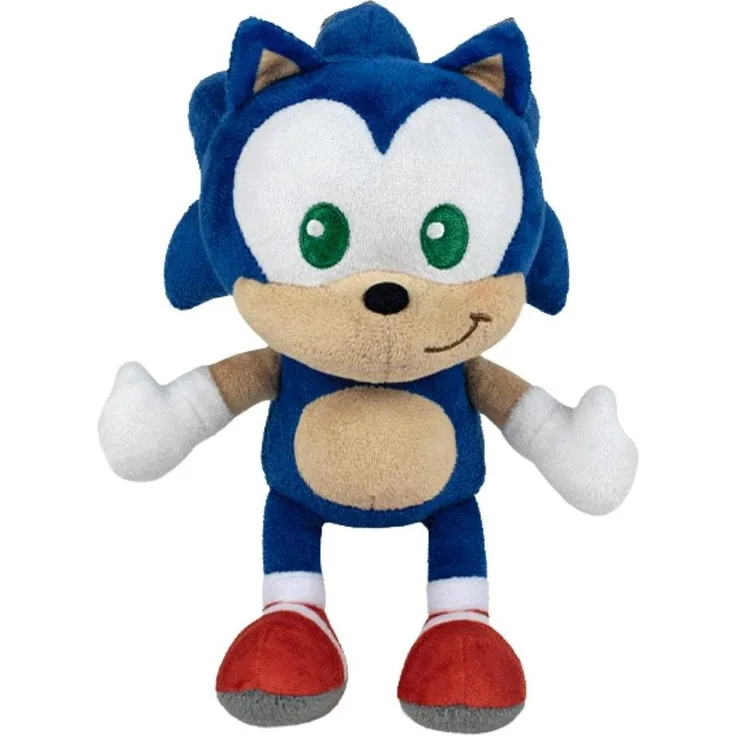 Tinisu Sonic the Hedgehog Kuscheltier, 24 cm Plüschtier aus weichem Stoff, detailliert verarbeitet