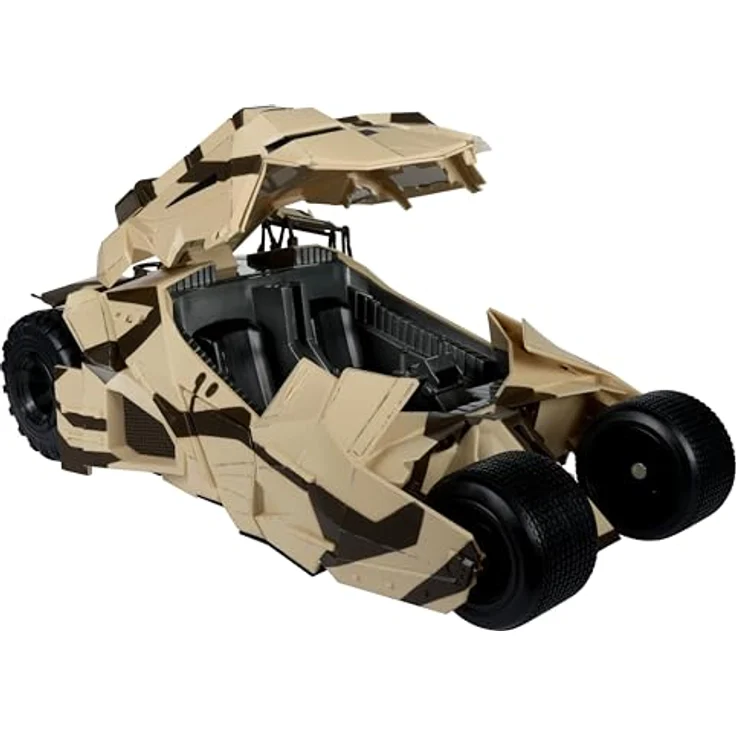 McFarlane Toys Multiverse Fahrzeug Tumbler Camouflage (The Dark Knight Rises), 45 cm, detailliertes Sammlermodell mit rollenden Rädern und Sammlerkarte – Bild 6