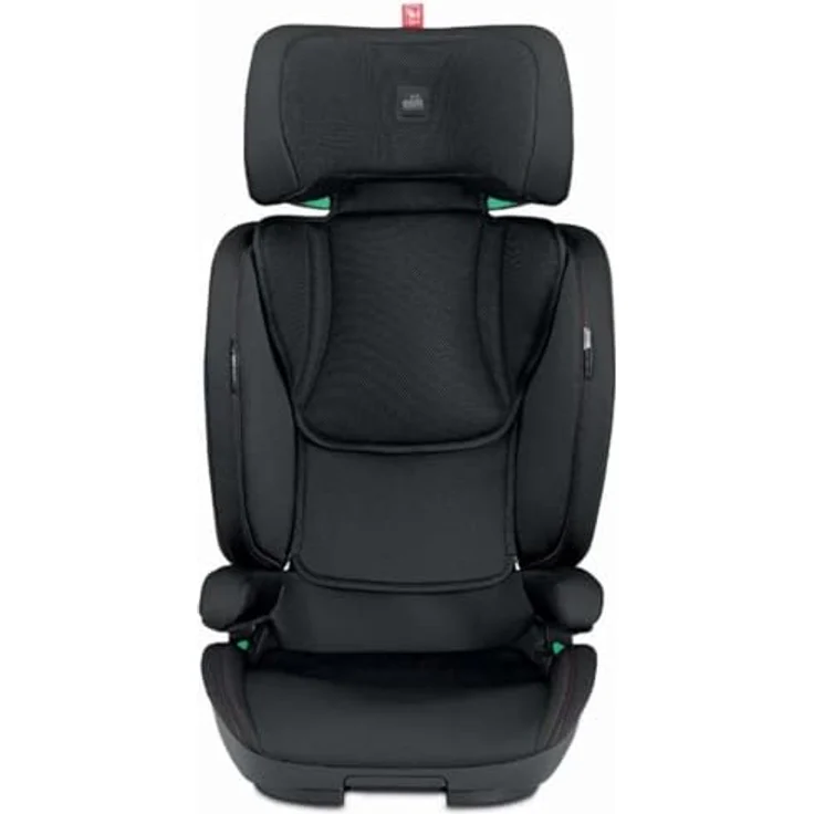 CAM Corsa Nero Autositz S174-179, seitlicher Kopfschutz, verstellbare 9-fache Kopfstütze, Gurtführung, Sitz mit Armlehnen, abnehmbare Bezüge, für Kinder von 100 cm bis 150 cm, Babyschale, Reisesitz – Bild 4