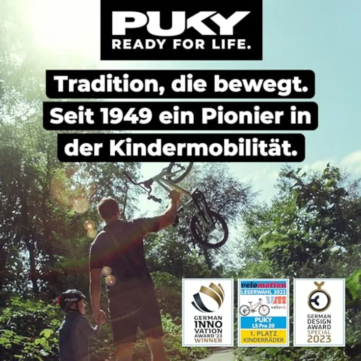 Magni PUKY NEXT Räder Upgrade Set, Umbaukit von 12" auf 14" Laufradgröße mit FlipChip-System – Bild 6