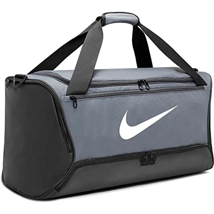 Nike Sportswear Sporttasche NK BRSLA M DUFF - 9.5 (60L), strapazierfähige Kindersporttasche mit separatem Schuhfach, blau - Preisvergleich – Bild 4