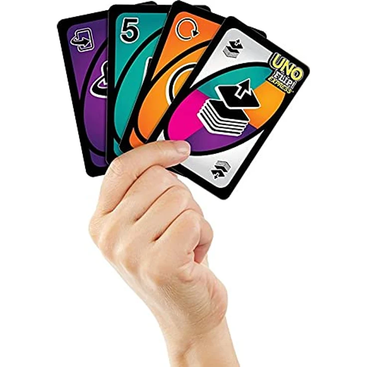 Mattel GXD75 - Mattel Games - UNO Flip! Express - Kartenspiel – Bild 4