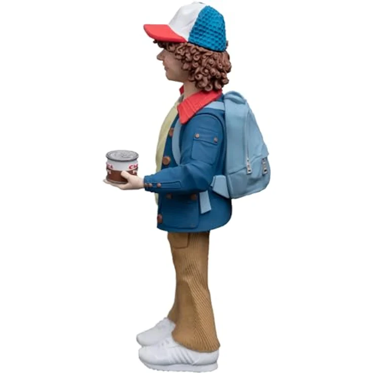 Weta Workshop Stranger Things Mini Epics Vinyl Figur Dustin Henderson, offiziell lizenziert, 15 cm in Geschenkbox – Bild 4