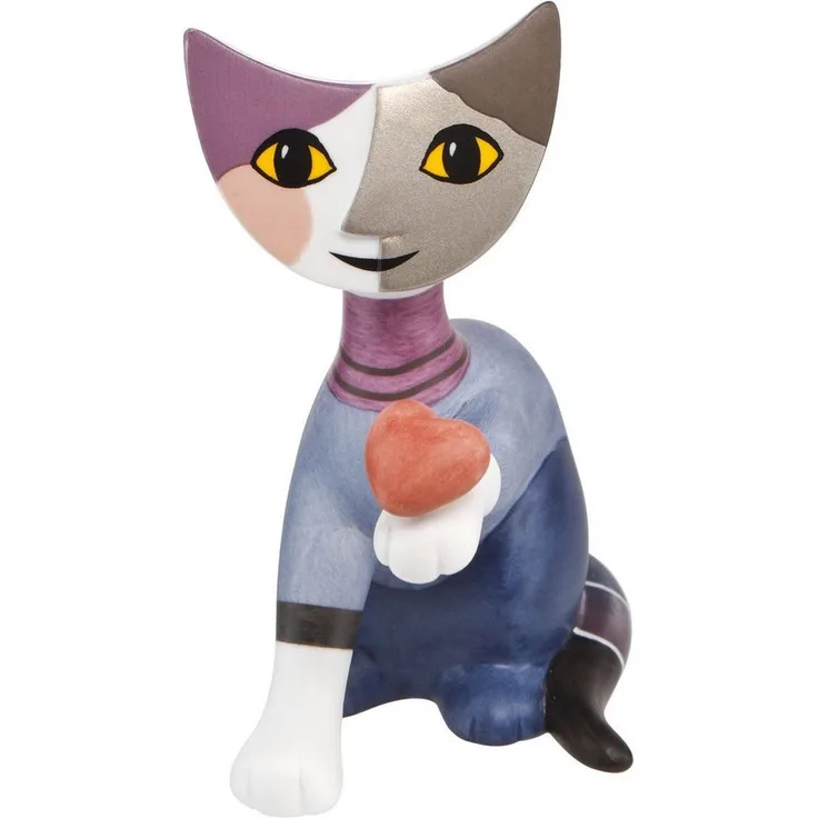 Goebel Sammelfigur Amanda (1 St), Rosina Wachtmeister, Porzellanfigur mit kreativem Design und rotem Herz