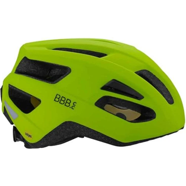 BBB Cycling Fahrradhelm Dune MIPS | Airflow Cooling System, Abnehmbares Visier | Matt Neongelb 2.0 – Bild 5