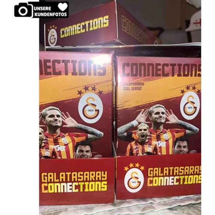 Jungengel Galatasaray Spielerkarten 23/24 Meister-Saison, limitierte Sammelkarten mit bekannten Spielern und Momenten – Bild 7