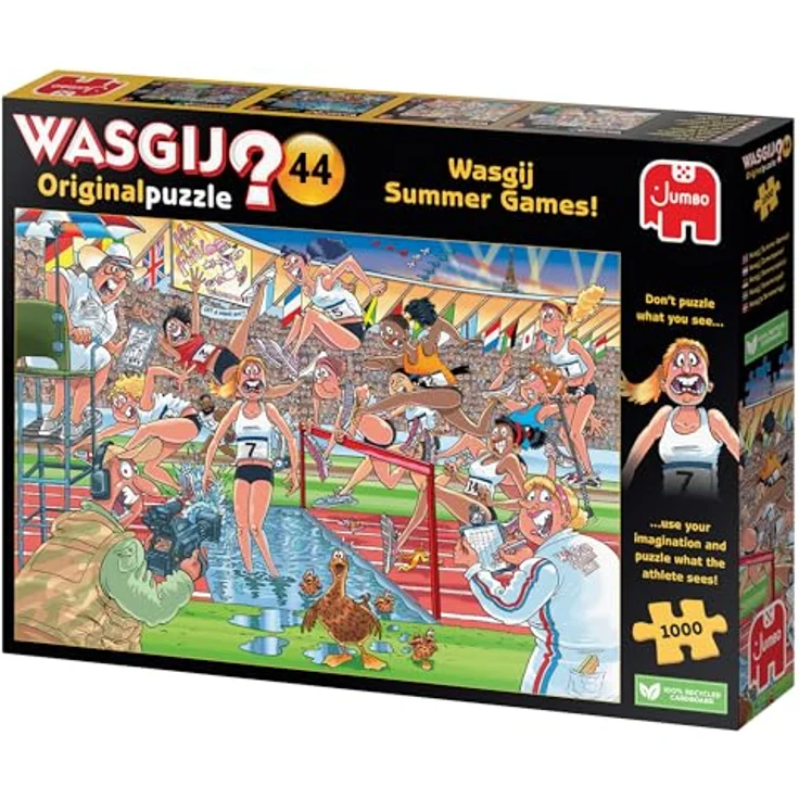 Jumbo Wasgij, Original 44 - Sommerspiele!, Puzzle mit 1000 Teilen für Erwachsene, humorvoll – Bild 4