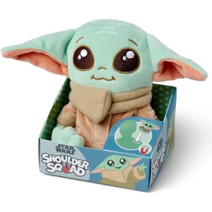Simba Disney Mandalorian Grogu Schulter-Kuscheltier, 12 cm, magnetische Plüschfigur für Fans & Kinder ab 0 Jahre – Bild 4