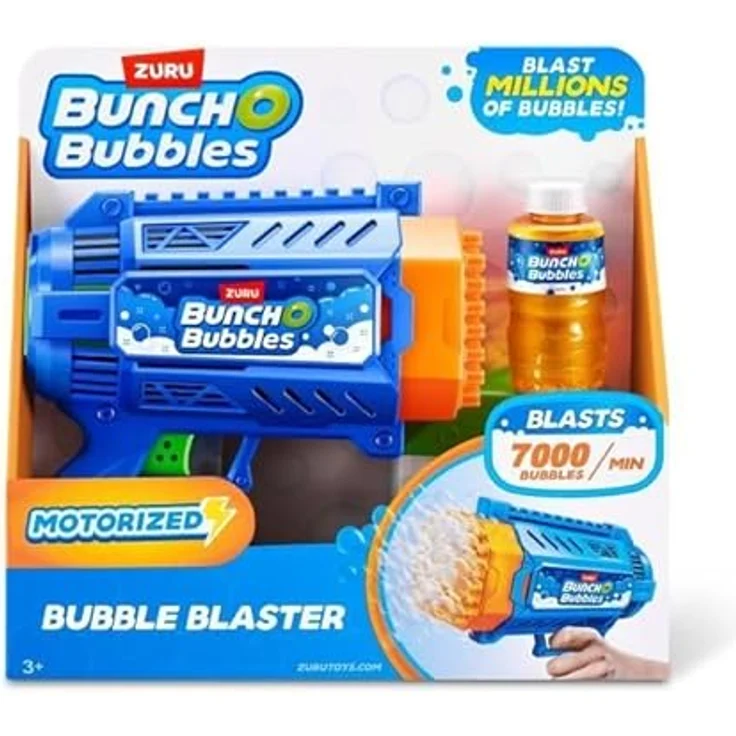 Zuru Bunch O Bubbles Blaster Medium S1 (11348), motorisierter Blasenblaster erzeugt bis zu 7.000 Blasen pro Minute – Bild 8