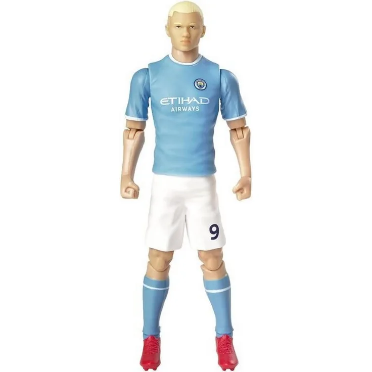 BanboToys Manchester City Haaland Actionfigur, 20 cm, detailgetreu und hochwertig