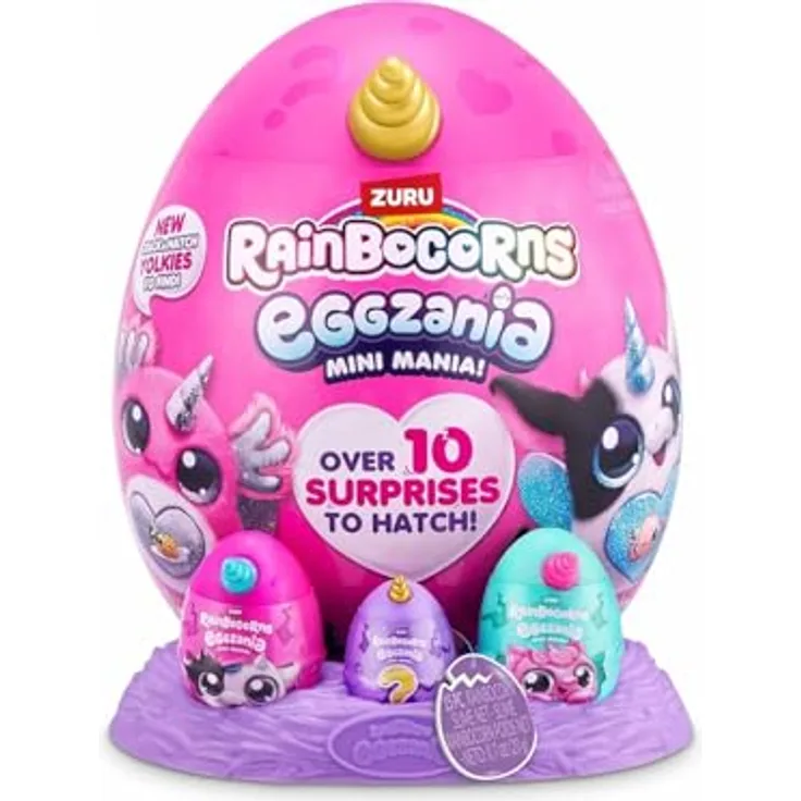 RainBoCorns Plüschfigur Eggzania Mini Mania, sortierter Versand (unterschiedliche Charaktere)
