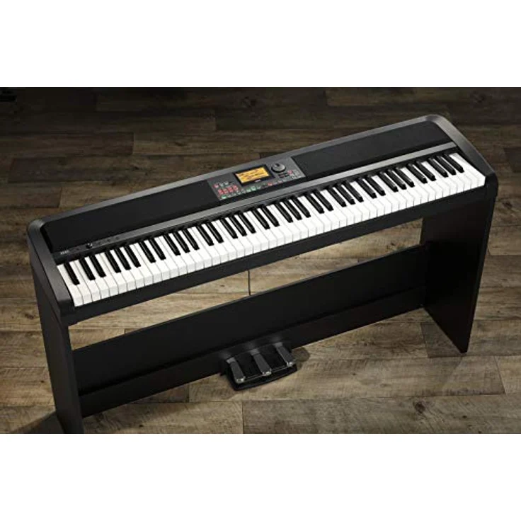 Korg XE20SP, Digitalpiano mit 88 Hammermechanik-Tasten und integrierter Begleitautomatik, Schwarz – Bild 5