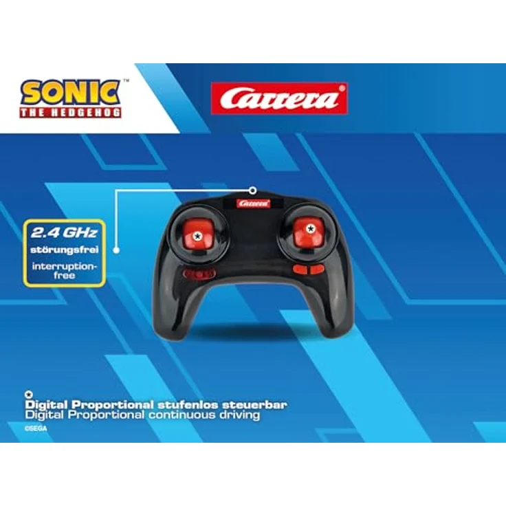 Carrera 2,4GHz Sonic The Hedgehog(TM) Soaring Sonic, Ferngesteuerter Hubschrauber mit Gyro-System, inkl. Controller und Zubehör – Bild 5