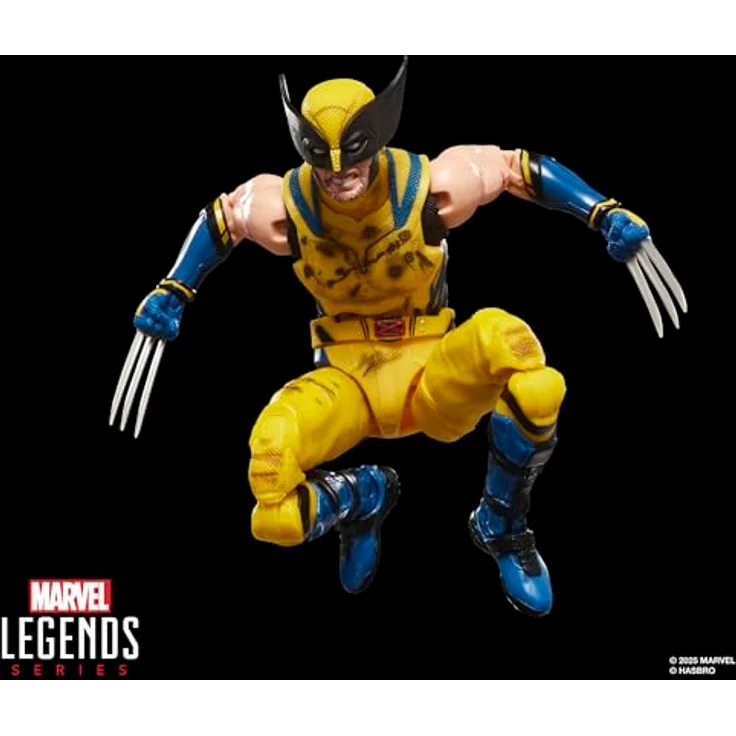 Marvel Legends Series Wolverine, 15 cm Action-Figur mit austauschbarem Kopf und Händen, inspiriert von Marvel Studios' Deadpool & Wolverine – Bild 5