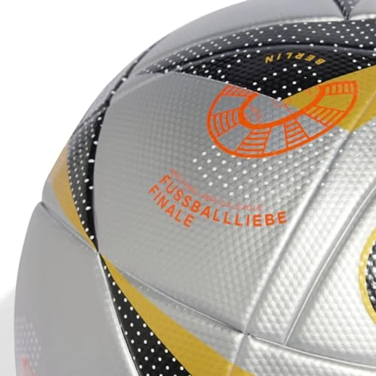 adidas Performance Fußball EURO24 LGE F, auffälliger Finale League Ball für die größten Spiele 2024 – Bild 4