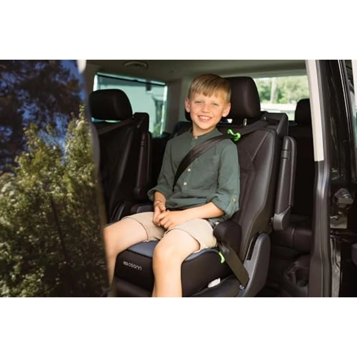 Osann Junior Isofix Gurtfix i-Size Sitzerhöhung (126-150 cm) - Pixel Black – Bild 9