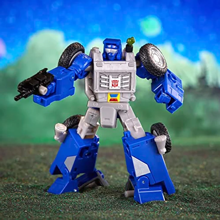 Transformers Legacy Evolution Deluxe-Klasse Beachcomber & Paradise Parakeet, 14 cm Action-Figur mit 2 Modi und Zubehör, Roboter- und Dünenbuggy-Transformation – Bild 5