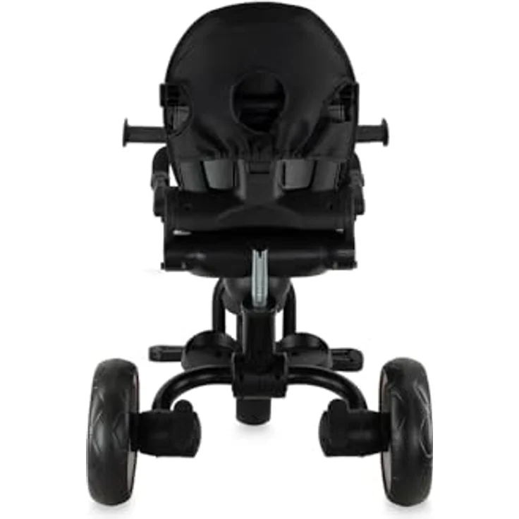 MoMi IVI 3-in-1 Kinderdreirad, beige, mit 360° drehbarem Sitz, Schiebestange & Sonnendach, 3-Punkt-Gurt, PU-Räder – Bild 23