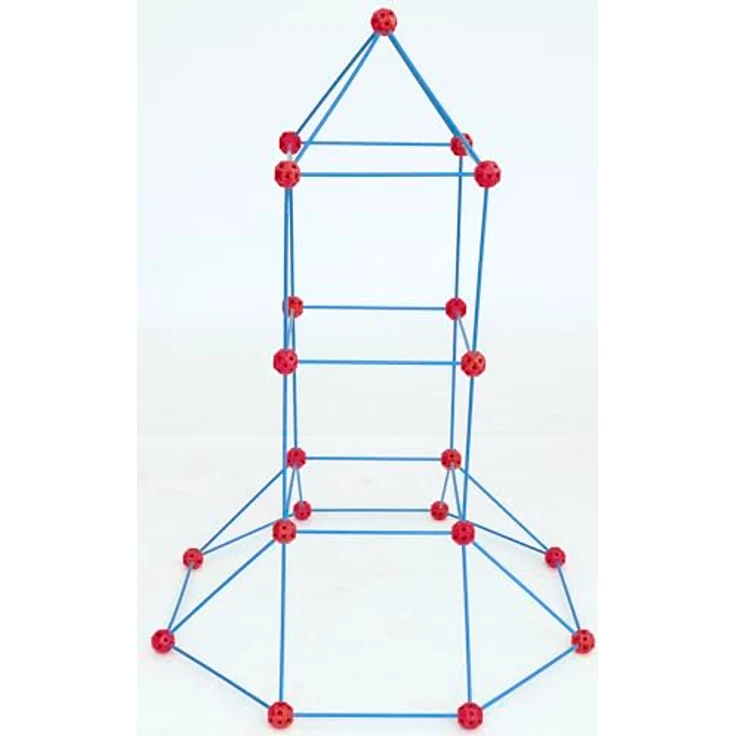 Betzold Großer Steckbaukasten XXL – Lernspielzeug für Kinder mit geometrischen Formen zur Motorikförderung – Bild 3