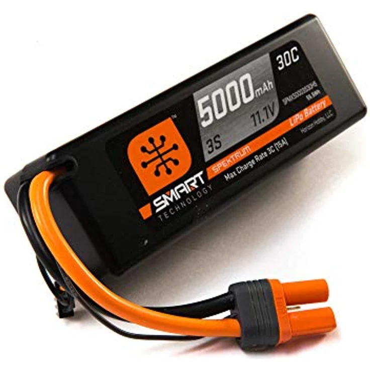Spektrum SPMX50003S30H5 5000mah 3S 11. 1V Smart LiPo 30C Hardcase IC5 – Bild 2