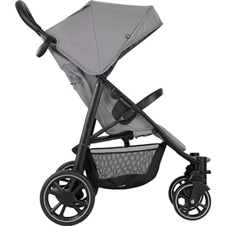 Graco EeZeFold Sportwagen mit cleverem Faltmechanismus, ab Geburt bis ca. 3 Jahre (0 bis 15 kg), inkl. Regenverdeck, grau, Steeple Gray – Bild 2
