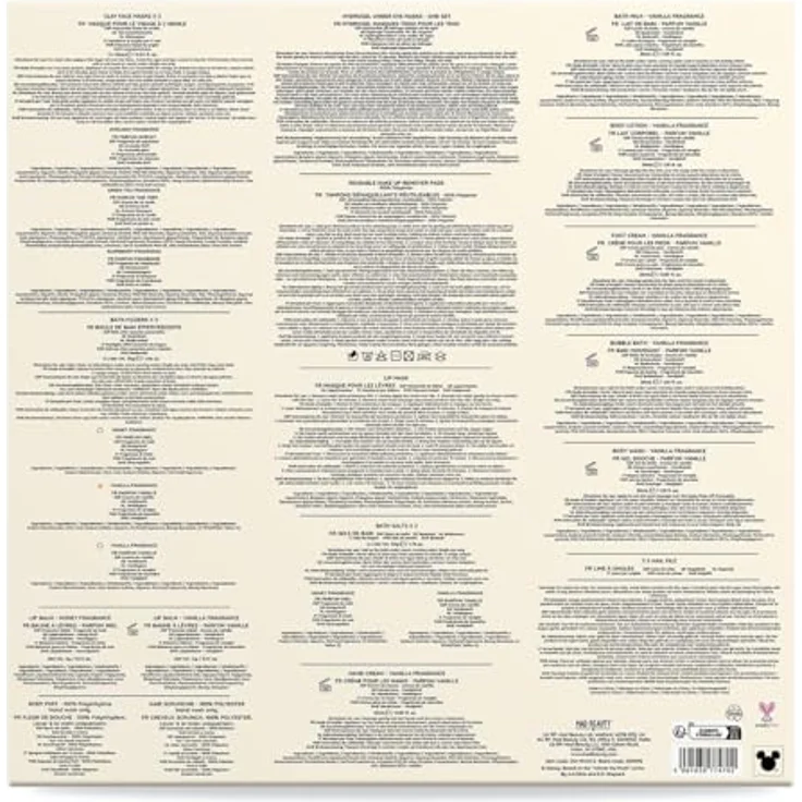 ACCENTRA Adventskalender WINNIE THE POOH, 24 Pflegeprodukte in aufklappbarer Box für Kinder, Vorfreude auf Weihnachten – Bild 2