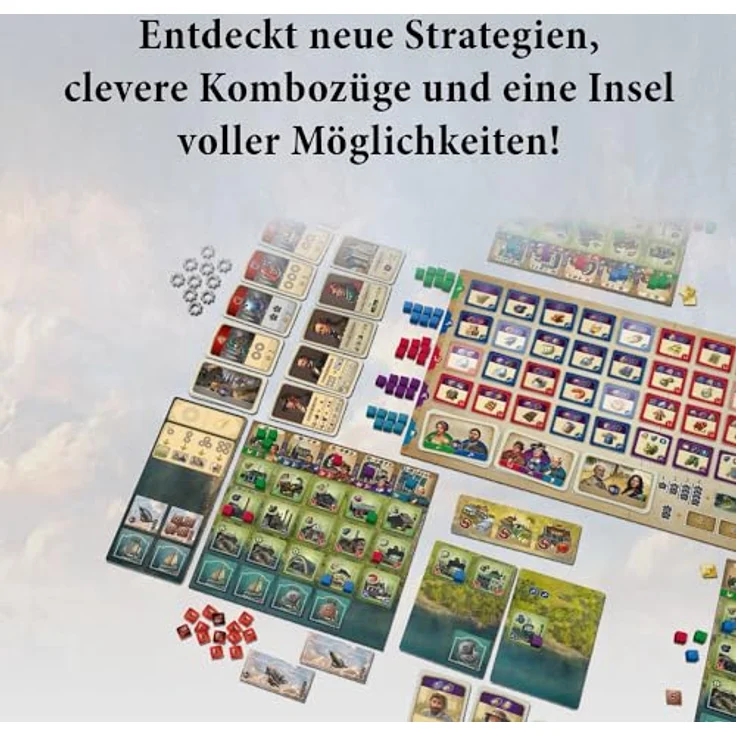 Kosmos Anno 1800 Erweiterung zum Brettspiel, Neue Auftragskarten, 6-teilige Solo-Kampagne - Preisvergleich – Bild 5