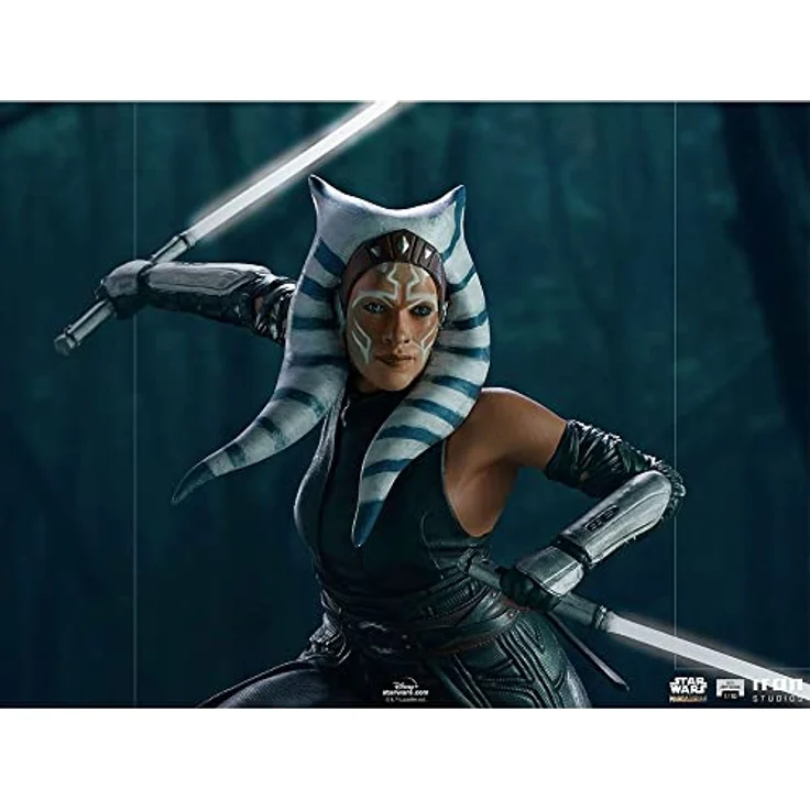 Iron Studios BDS: Disney Star Wars The Mandalorian - Ahsoka Tano Art Scale Polystone Statue (1/10) (LUCSWR50321-10) – Bild 8