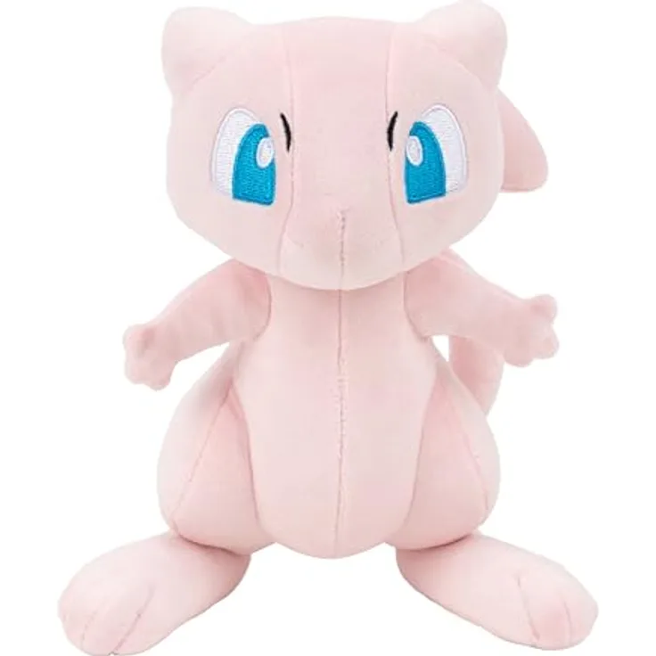 Pokemon Mew Plüschtier 20,3 cm, hochwertiges Stofftier – offiziell lizenziert, ideal für Kinder ab 2 Jahren