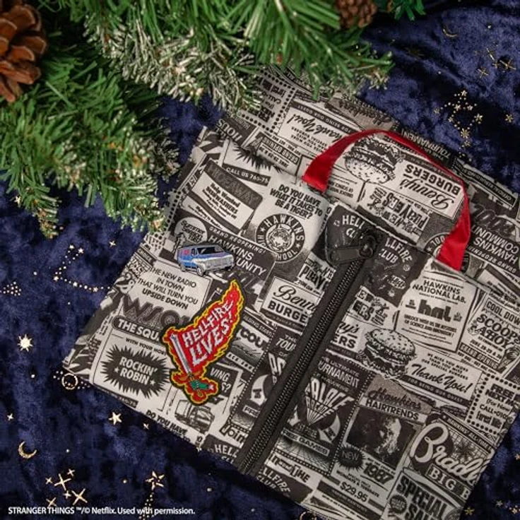 Cinereplicas Stranger Things Adventskalender 2025, mit 24 einzigartigen Geschenken, offiziell lizenziertes Merchandise für Fans – Bild 6