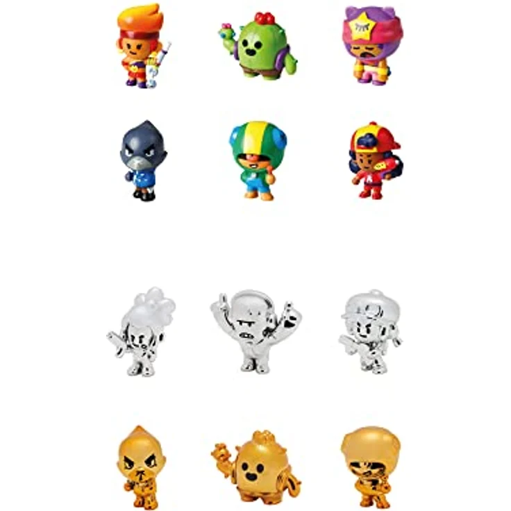 Brawl Stars BRW2010 Collectible Figure, Multi-Colored, 1 Stück, zufällige Auswahl – Bild 15