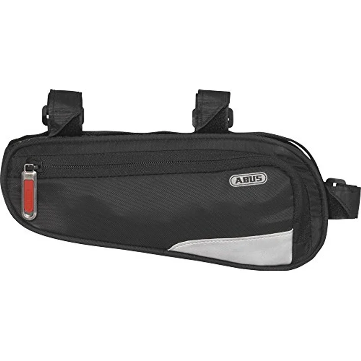 ABUS Fahrradtasche Oryde ST 2200 - Rahmentasche mit Klettbandverschluss - 255 mm x 50 mm - 1,2 Liter Fassungsvermögen, Schwarz – Bild 3