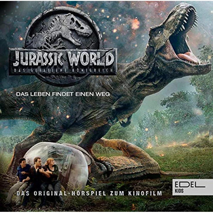 Busch & Müller Jurassic World 2-Hörspiel, Original-Hörspiel mit Stimmen aus dem Kinofilm 2018 – Bild 1