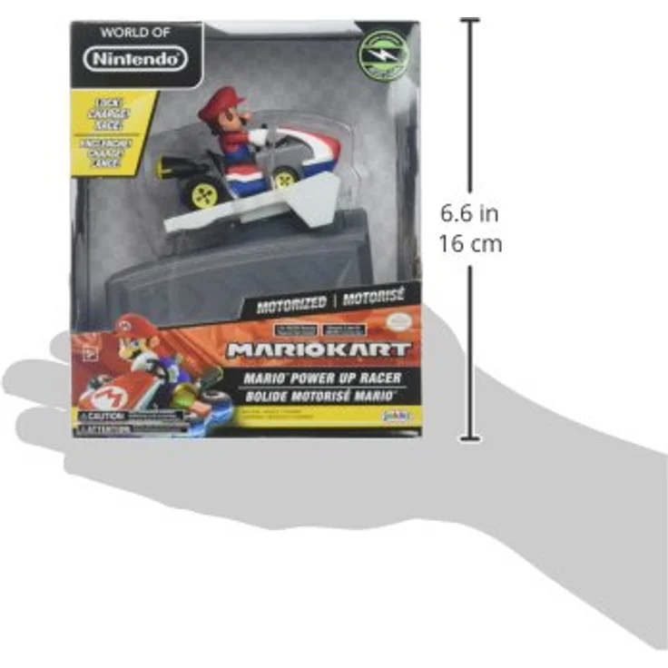 Jakks Mario Kart Racers - Mario Power Up Racer, Spielzeugauto für Kindern ab 5 Jahren – Bild 11
