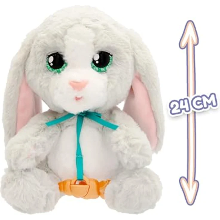 IMC TOYS Baby Paws Bunny, Interaktiver Spielzeug-Hase für Kinder ab 1,5 Jahren, weiß, mit Ton – Bild 4