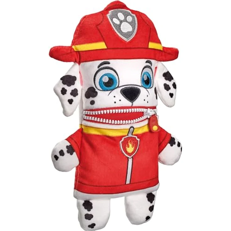 Schmidt Spiele Sorgenfresser Paw Patrol Marshall, Plüschfigur, 29 cm, handwaschbar, elastisches Material – Bild 3